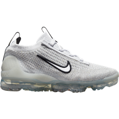 Nike Air VaporMax 2021 FK GS - White/Black/Metallic Silver/White