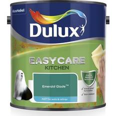 Dulux Ceiling Paints - Green Dulux Easycare Ceiling Paint, Wall Paint Emerald Glade 2.5L