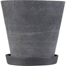 Polistone Pentole Hay Flower Pot with Saucer XL ∅21.5cm