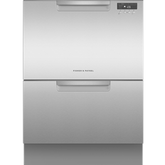 60 cm - ExtraDry - Underbyggede Opvaskemaskiner Fisher & Paykel DD60DCHX9 Rustfrit stål