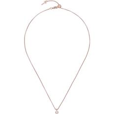 Sininaa Pendant Necklace - Rose Gold/Transparent
