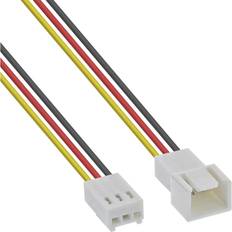 3 pin fan InLine Fan cable extension/3-Pin Molex Male to Female/Length 0.6 m 1X