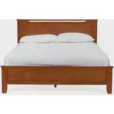 Baxton Studio Twin Bed Frames Baxton Studio Demitasse Brown