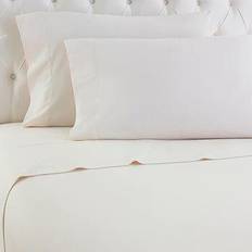 Textiles Micro Flannel Solid 3-pack Bed Sheet White (243.84x167.64)