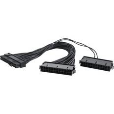 Gembird Cablexpert Förlängningskabel för ström ström, 24 pin huvuduttag (hane) till 24-pin ATX, 24 pin ATX (2 wires) (hona) 30 cm