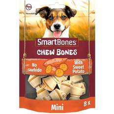 SmartBones Ossi Alle Patate Dolci Mini Snack Per Cani - Set % 3 x 8 pz