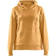 Dame - Guld Sweatere Blåkläder Women's 3D Hoodie - Honey Gold