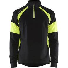 Blåkläder Arbetsöverdelar Blåkläder Visible Sweatshirt - Svart/Varselgul