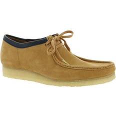 Black Moccasins Clarks Wallabee Men's Tan Oxford Light Tan/Nubuck