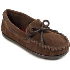 45 ½ Mokkasiner Minnetonka Lave Sko Boy's Moc - Brun