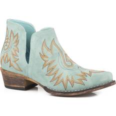 Pink - Women Ankle Boots Roper Western W