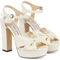 Jimmy Choo Heloise 120 Patent Leather Platform Sandals