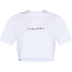 PrettyLittleThing Cotton Oversized T-shirt - White