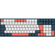 iQunix F97 Coral Sea Wireless RGB Cherry MX Silent Red (Nordic)