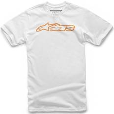 Blaze Tee - White/Orange