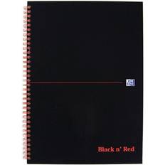 Black n Red Black n Red Notebook Wirebound 90gsm Ruled and Perforated 140pp A4