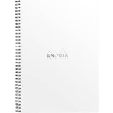 Rhodia Rhodia Notebook Spiral Vit A4 Linjerat
