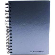 Pukka Pad Pukka Pad Notebook Wirebound Hardback 90gsm Ruled Perforated 160pp A5