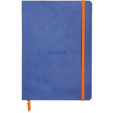 Pink Notepads Rhodia Rhodiarama soft A5 sapphire ruled ivory