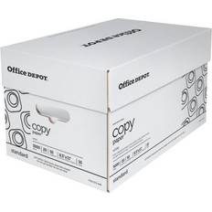 Office Depot Office Papers Office Depot white copy paper, 8 1/2in. x 11in, 20 lb, 500 sheets per ream, case of 10 reams, 40402786