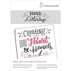 Hahnemuhle Luonnos- ja Piirustuslehtiöt Hahnemuhle HahnemÃ¼hle Hand Lettering Paper Pad, 25 Sheets By Hahnemuehle in White 5.8" x 8.2" MichaelsÂ White 5.8" x 8.2"