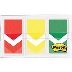 Red Sticky Notes 3M Arrow 1' Prioritization Page Flags Red/Yellow/Green 60/Pack 682ARRRYG