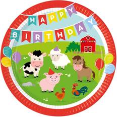 Procos GoDan Stoviglie Usa E Getta Piatto Di Carta 23 cm Festa Compleanno