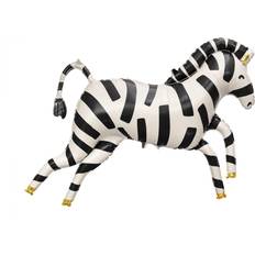 PartyDeco Zebra Folieballon