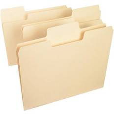 Smead 1/3 SuperTab Heavyweight File Folders, Manila (Letter)