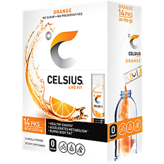 Celsius mix Celsius Energy Powder Drink Mix Orange (14 Packets)