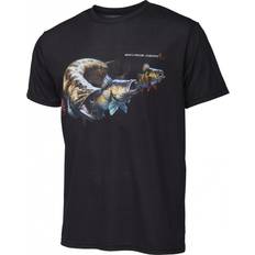 Savage Gear Uomo Cannibal Tee Black T-shirt