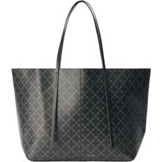 By Malene Birger Abi printed Tote Bag - Dark Chokolate