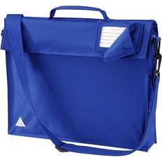 Junior Messenger Bags Quadra Junior Book Bag With Strap (One Size) (Bright Royal)