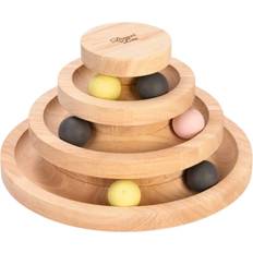 Designed by Lotte Husdjur Designed by Lotte Wooden Play Tower Mia 26x26x15cm