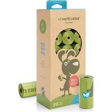 Earth Rated Animaux de compagnie Earth Rated Rollos Bolsa Mascota Recambio #Lavanda 21 x