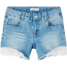 Name It Kid's Salli Shorts - Medium Blue Denim (13197440)