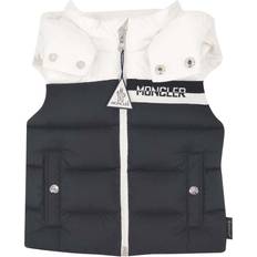 Moncler Vests Moncler Nurow Branded Puffer Vest