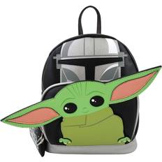 Negro Mochilas escolares Fast Forward Star Wars Mandalorian Grogu Mini Backpack