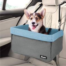 Pets Jespet Vehicle Booster Dog Seat, 16-in, Gray/Blue