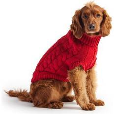 GF Pet Pet Chalet Dog Sweater, Red, X-Small
