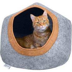 City Cat Felt Cat Cave Cozy Bed