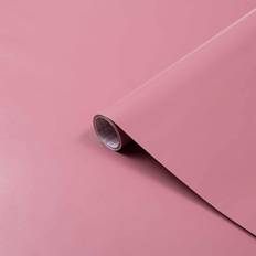 Pink Self-adhesive Decorations D-C-Fix Matt Ash Rose 67.5cm x 2m wilko Adhesive Film