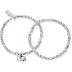 ChloBo Forever Love 2 Set - Silver/Rose Gold