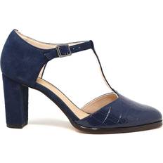 Clarks Sandalen Clarks Orabella Daisy Navy Interest Sandalen - Blauw/Grijs