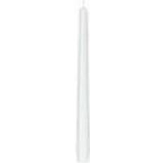 Ren stearin Duni Antiklys Ø22x250 mm Brændetid 6.5 timer Hvid ren stearin,2 pk x 50 stk/krt LED-lys