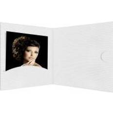 Brugskunst Daiber 1x100 Daiber Portrait folders Opti-Line up to 13x18 cm white Ramme