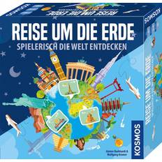 Gesellschaftsspiele Kosmos Reise um die Erde Spielerisch die Welt entdecken, Äventyrsresor, Barn och vuxna, 20 min, Boy-Girl, 8 år