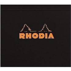 Svarta Akvarellpapper Clairefontaine Rhodia head stapled pad black N°16 plain