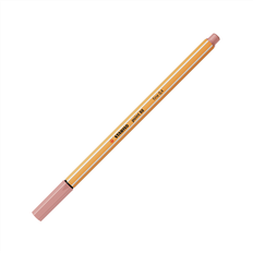 Rosa Penne a punta fine Stabilo Point 88 Fineliner Pen Blush