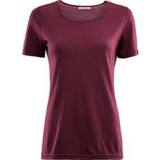 Aclima T-shirts Aclima Lightwool T-Shirt Woman-zinfandel-2XL